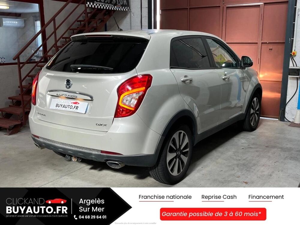 Korando 2.0 EXDI 150 PACK SPORT LIMITED EDITION 2WD 2015 occasion 66700 ARGELES-SUR-MER
