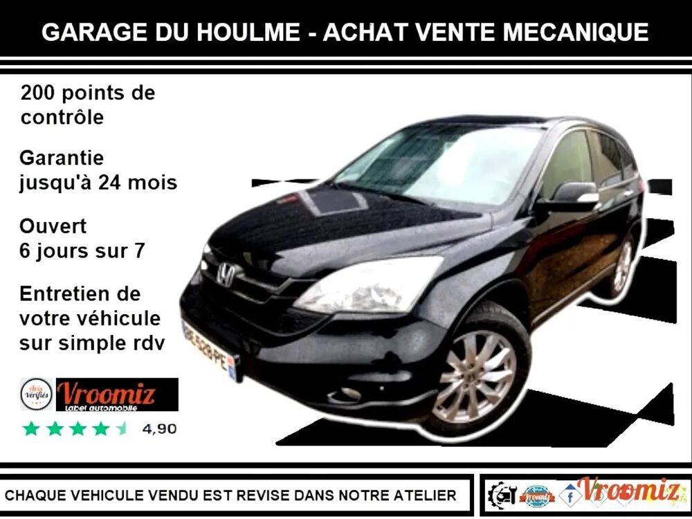 CR-V 2.2 IDTEC 150 ELEGANCE 4WD 2010 occasion 76770 LE HOULME