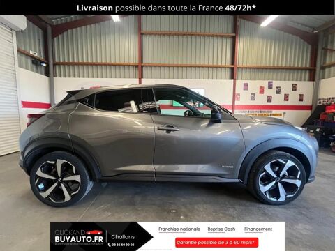 Juke 1.6 i 16V 143 Hybrid 94 cv Bo&icirc;te auto TECKNA 2023 occasion 85300 CHALLANS