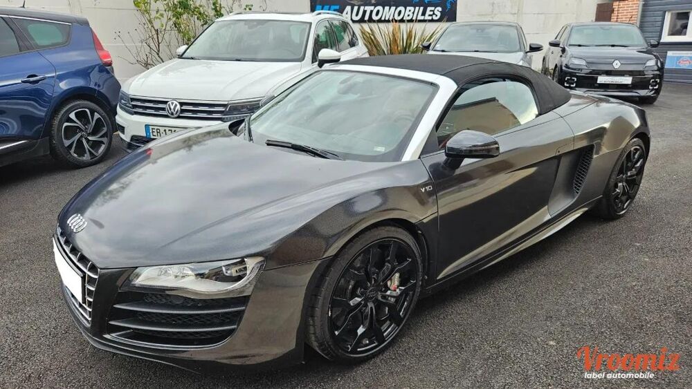 R8 SPYDER 5.2 FSI 525 QUATTRO R-TRONIC BVA 2010 occasion 41220 THOURY