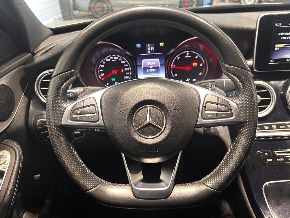 Classe C 1.6 180 BLUETEC 115 AMG PACK BVA 2018 occasion 59494 Petite-For&ecirc;t