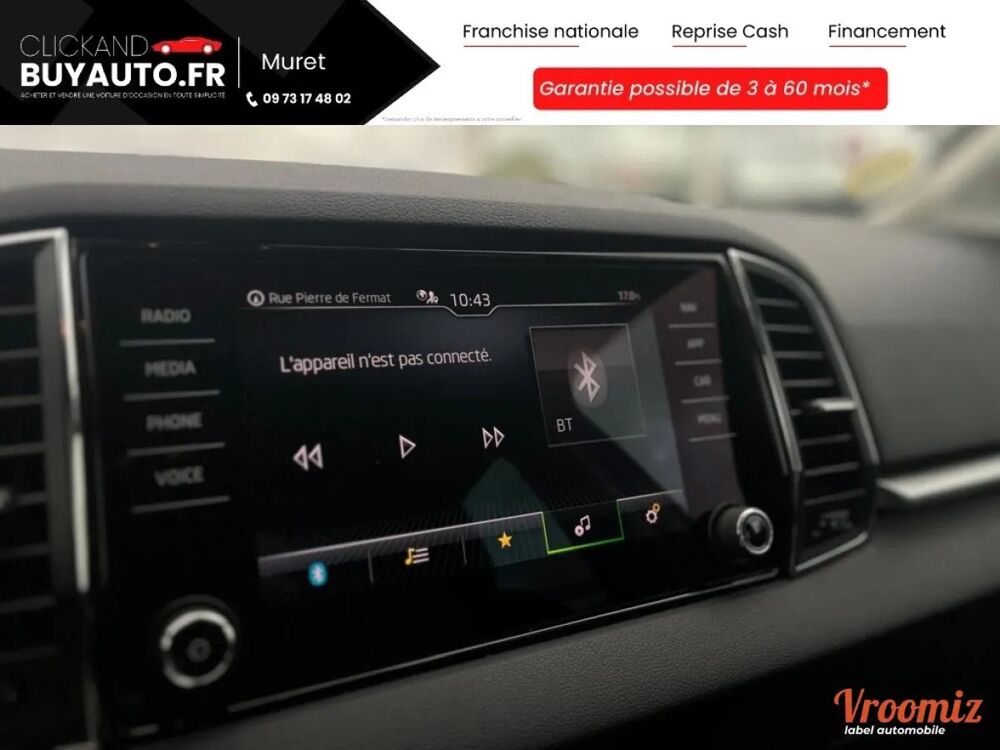 Karoq 2.0 TDI 115 SCR AMBITION 4X2 DSG BVA 2022 occasion 31600 MURET