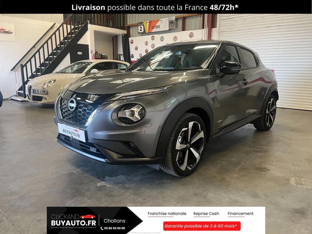 Juke 1.6 i 16V 143 Hybrid 94 cv Bo&icirc;te auto TECKNA 2023 occasion 85300 CHALLANS