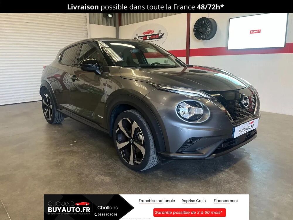 Juke 1.6 i 16V 143 Hybrid 94 cv Bo&icirc;te auto TECKNA 2023 occasion 85300 CHALLANS