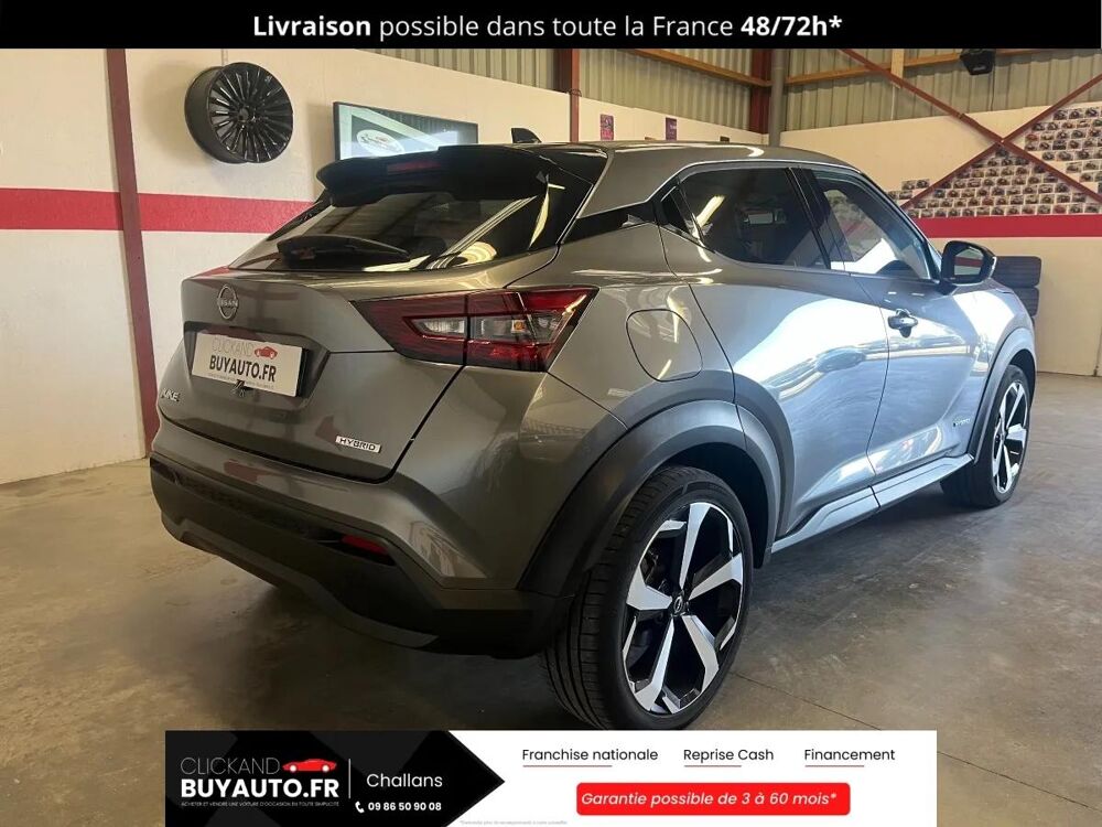 Juke 1.6 i 16V 143 Hybrid 94 cv Bo&icirc;te auto TECKNA 2023 occasion 85300 CHALLANS