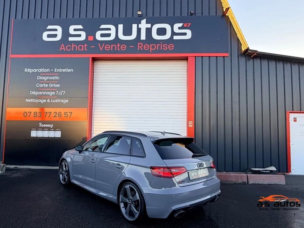 RS3 SPORTBACK 2.5 TFSI 365 QUATTRO S-TRONIC BVA 2016 occasion 67240 BISCHWILLER