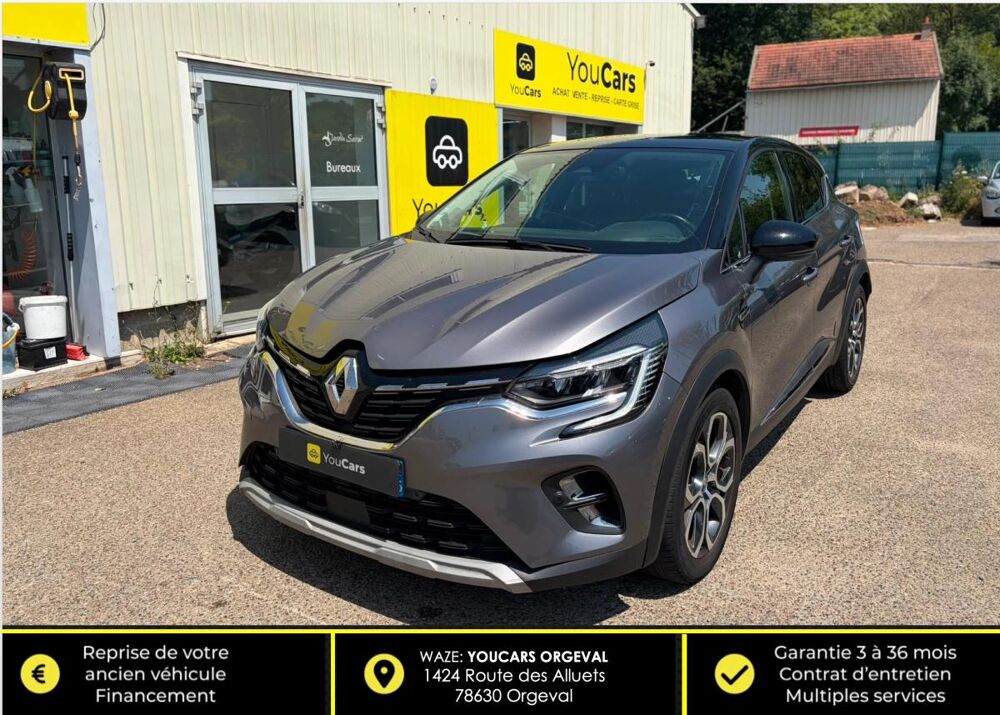 Captur 1.6 E-TECH 145H 90 HYBRID FULL-HYBRID 1.2KWH INTENS BVA 2021 occasion 78630 Orgeval