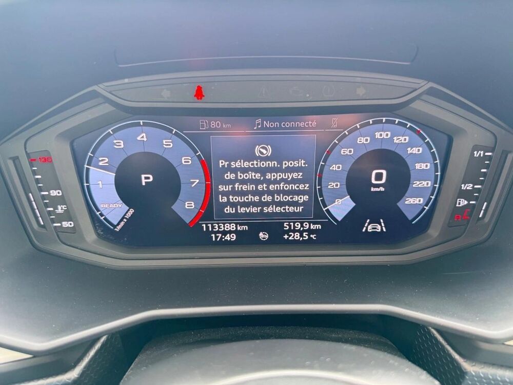 A1 SPORTBACK 1.0 25 TFSI 95 ADVANCED S-TRONIC BVA 2020 occasion 78410 Aubergenville