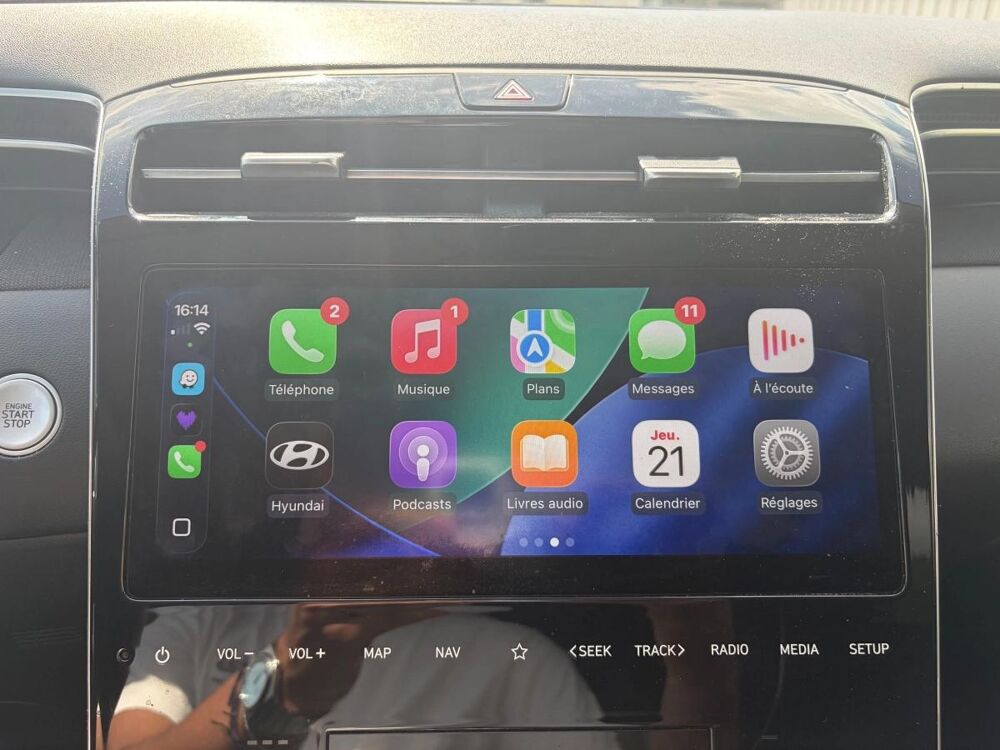 Tucson 1.6 T-GDI 230H 180 HEV HYBRID 1.5KWH CREATIVE 2WD BVA 2021 occasion 78630 Orgeval