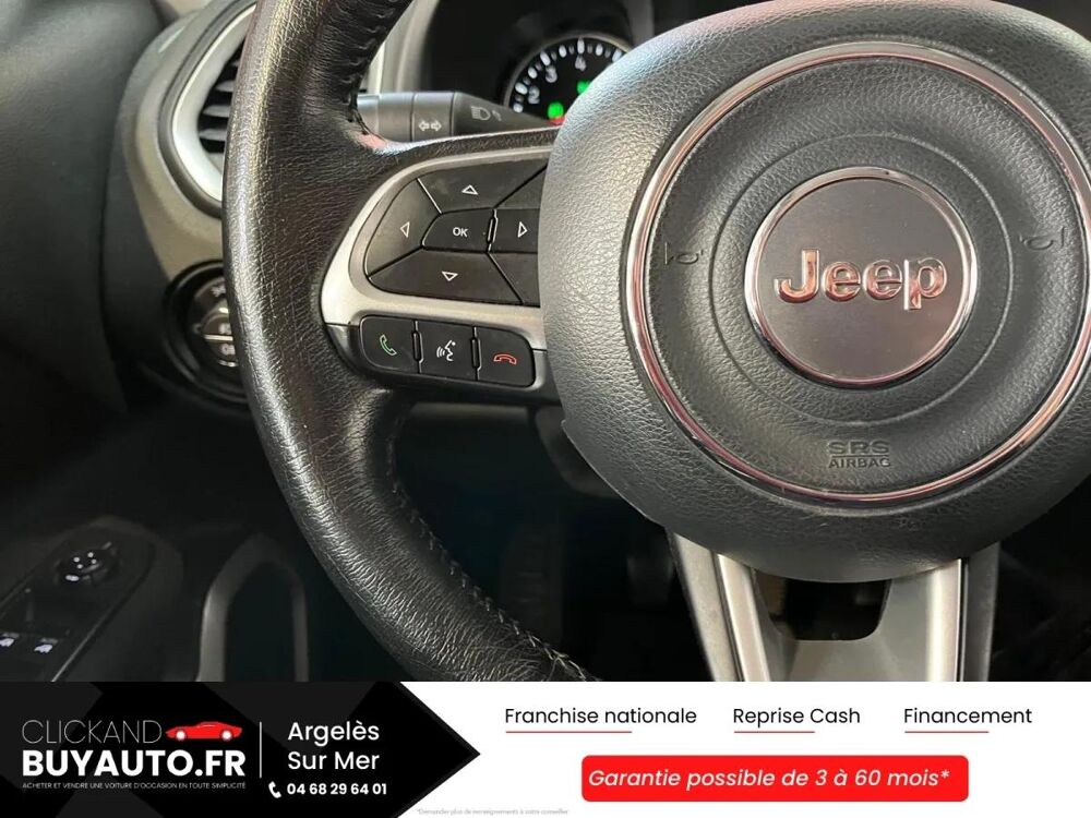 Renegade 1.4 T 140 LIMITED 2WD 2015 occasion 66700 ARGELES-SUR-MER