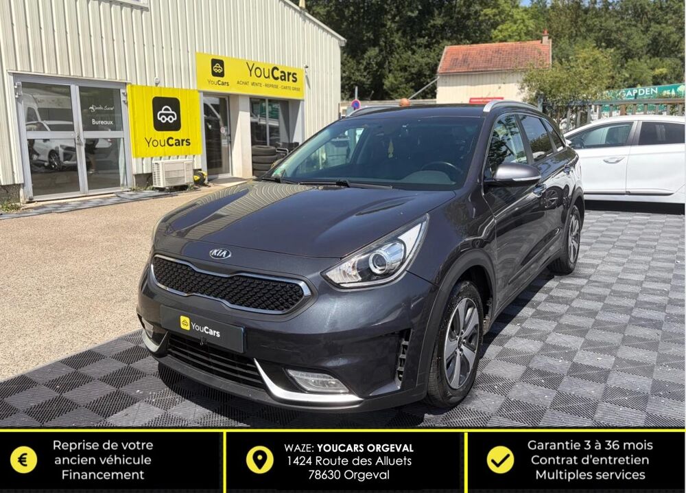 Niro 1.6 GDI 141H 105 HYBRID PHEV 8.9KWH ACTIVE DCT BVA ISG 2017 occasion 78630 Orgeval