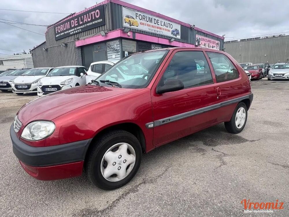 Saxo 1.5 D 60 SX DIESEL FIABLE 6 MOIS DE GARANTIE 2003 occasion 78310 Coigni&egrave;res