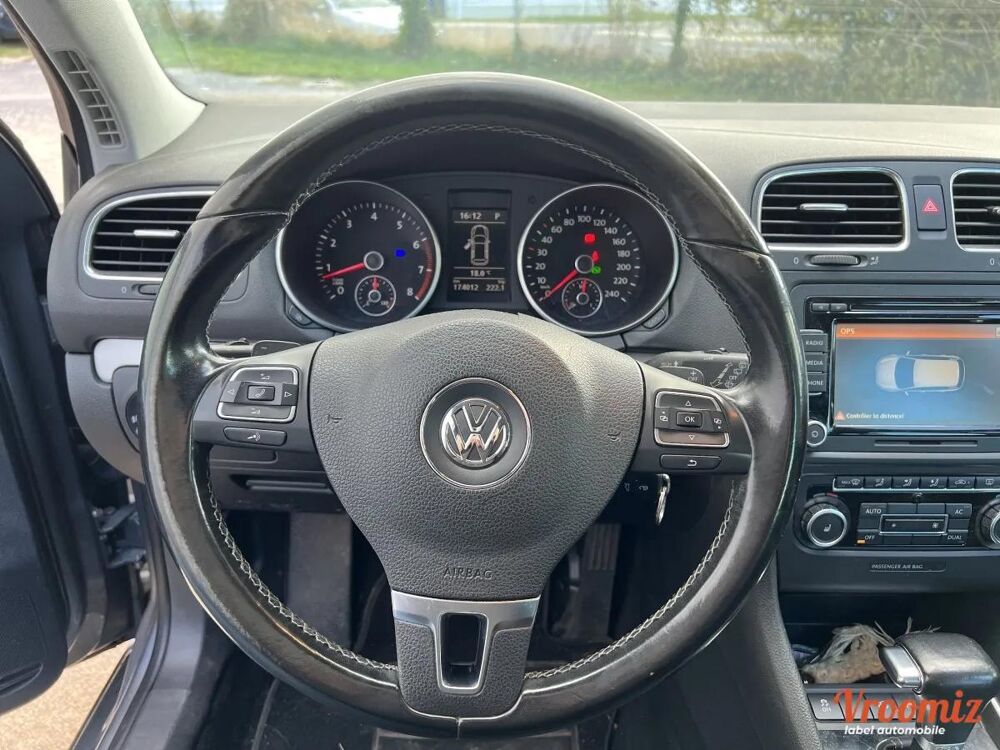 Golf 1.4 TSI 160 CARAT EDITION DSG BVA 2010 occasion 94520 P&eacute;rigny