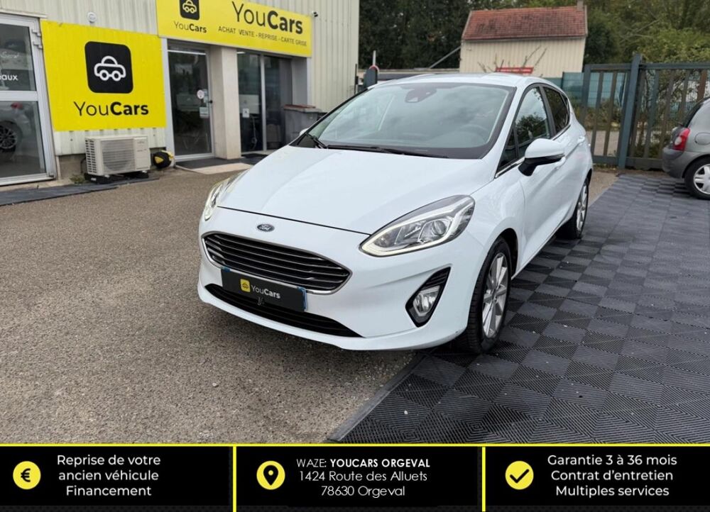 Fiesta 1.0 ECOBOOST 100 TITANIUM START-STOP 2018 occasion 78630 Orgeval
