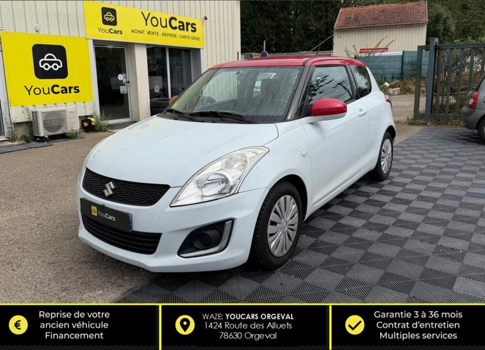 Swift 1.2 VVT 95 GLX 2013 occasion 78630 Orgeval