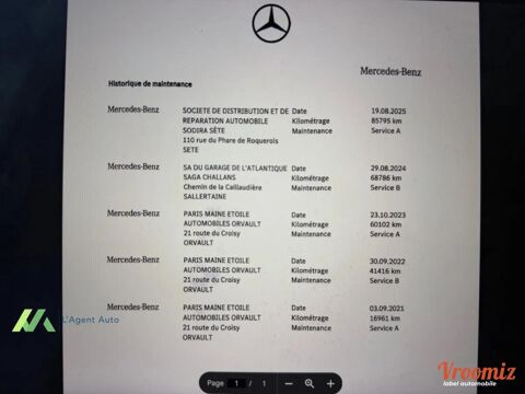 Classe GLC 2.0 300 D 245 AMG LINE 4MATIC 9G-TRONIC BVA 2020 occasion 34140 M&egrave;ze