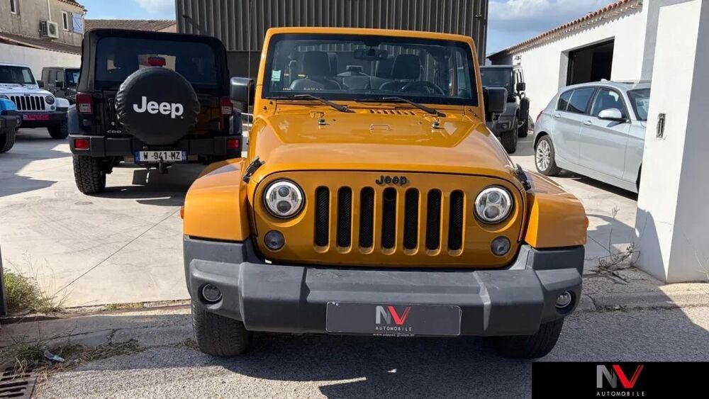 Wrangler 2.8 CRD 200 SAHARA AWD BVA 2014 occasion 83320 Carqueiranne