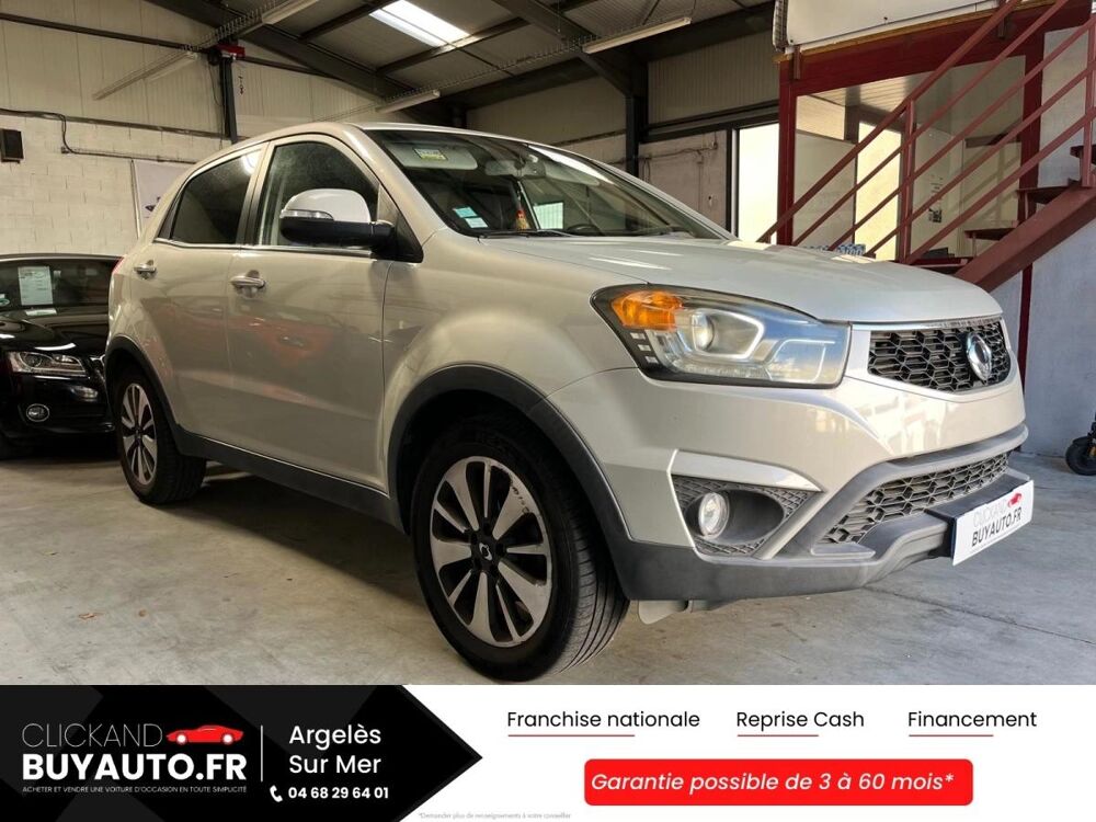 Korando 2.0 EXDI 150 PACK SPORT LIMITED EDITION 2WD 2015 occasion 66700 ARGELES-SUR-MER