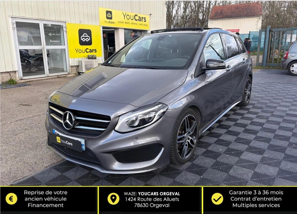 Classe B 2.2 200 CDI 135 FASCINATION 7G-DCT BVA 2016 occasion 78630 Orgeval