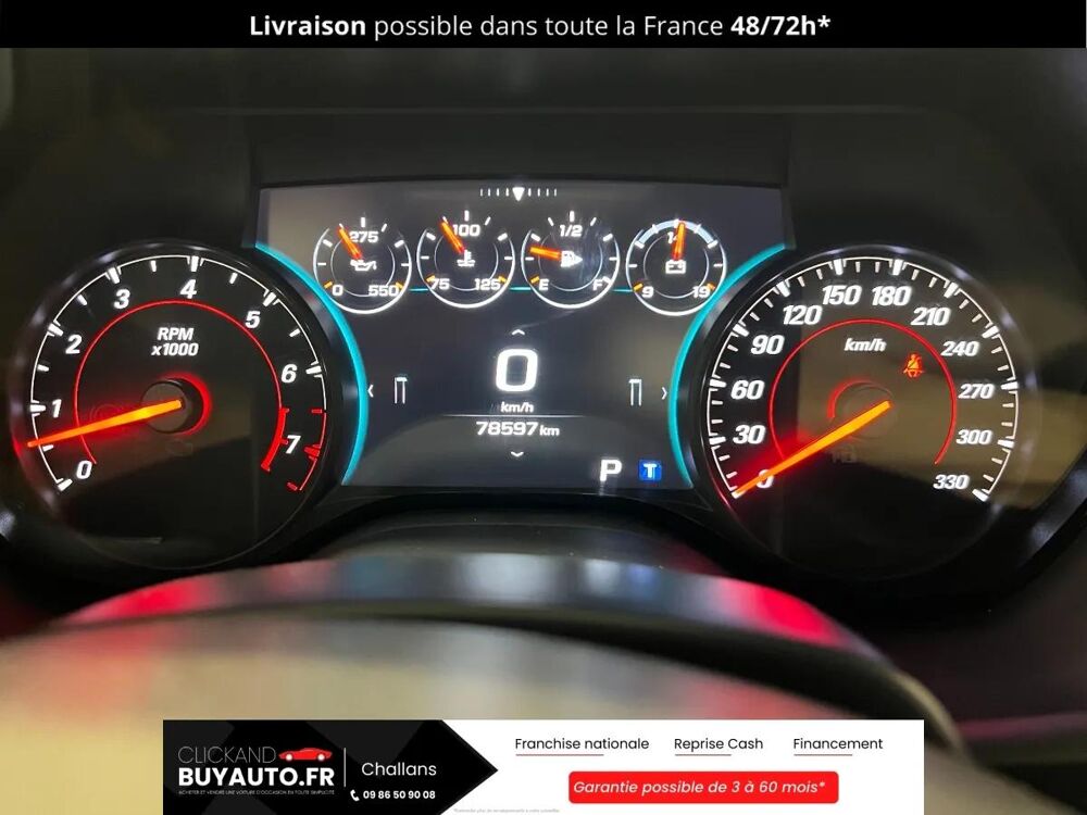 Camaro Coup&eacute; 6.2 i V8 AT8 453 cv Bo&icirc;te auto 2018 occasion 85300 CHALLANS