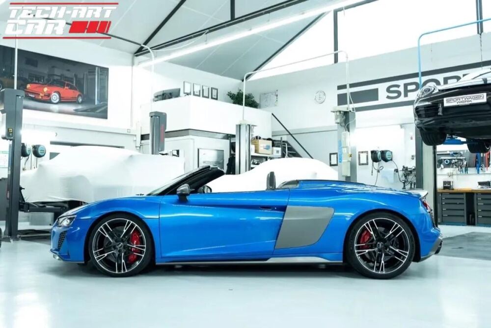 R8 SPYDER 5.2 FSI 620 PERFORMANCE QUATTRO S-TRONIC BVA 2019 occasion 57800 FREYMING-MERLEBACH