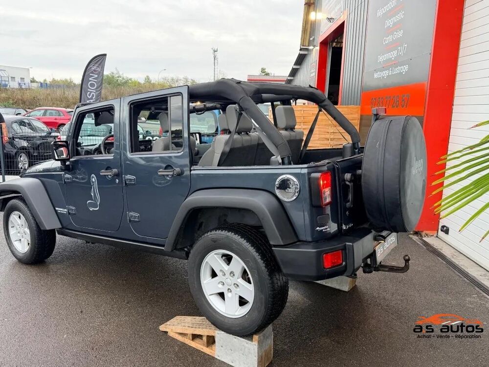 Wrangler 2.8 CRD 175 UNLIMITED AWD BVA 2008 occasion 67240 BISCHWILLER