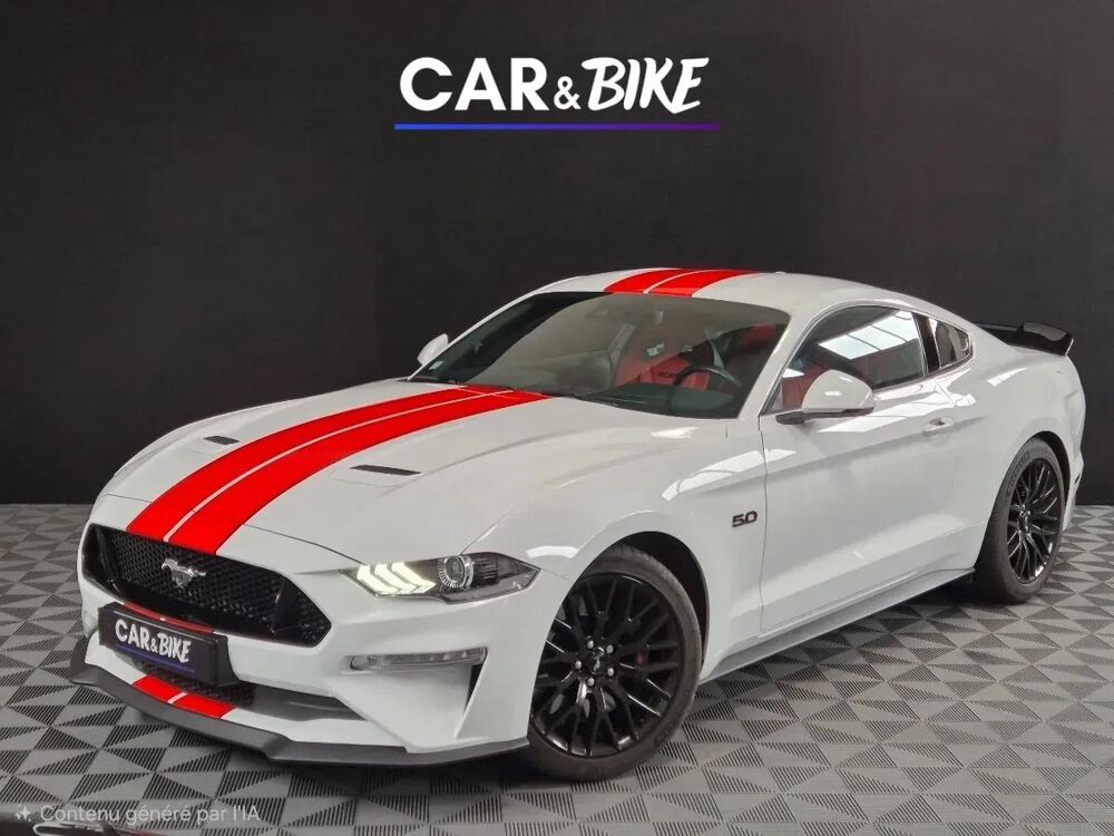Mustang FASTBACK 5.0 450 GT V8 RECARO 2019 occasion 03300 Creuzier-le-Vieux
