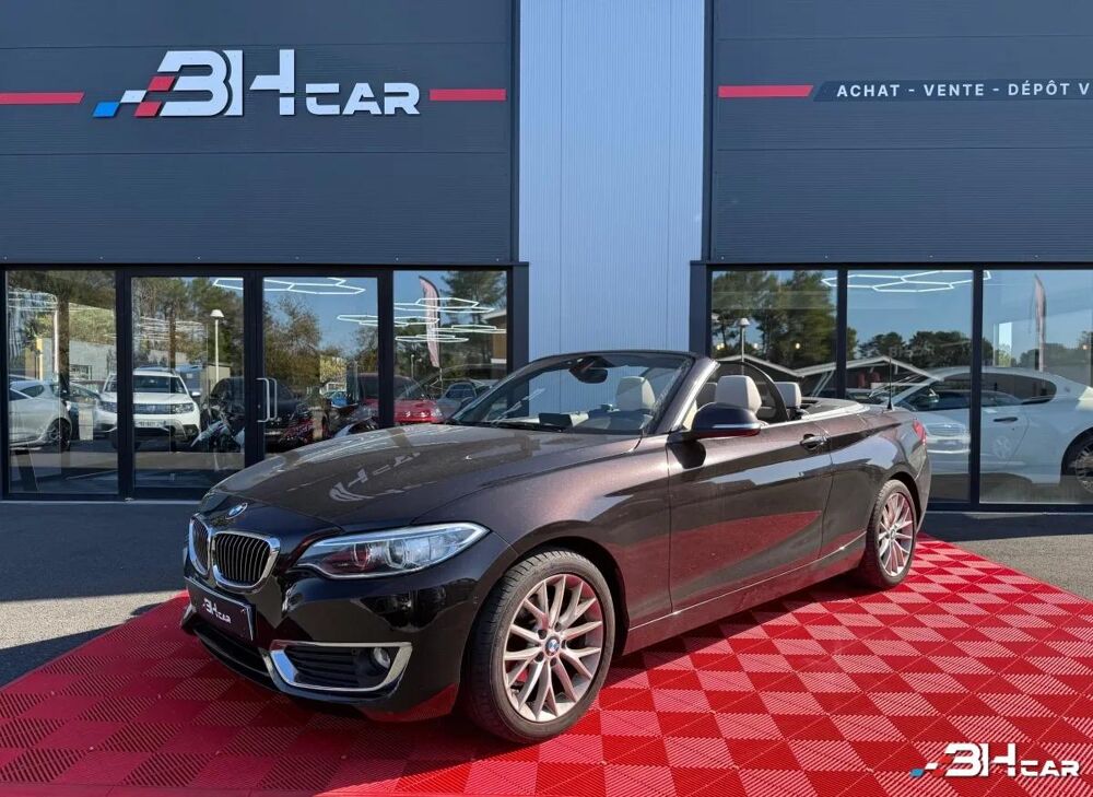 Serie 2 CABRIOLET 2.0 218 D 150 LUXURY BVA 2017 occasion 33980 Audenge