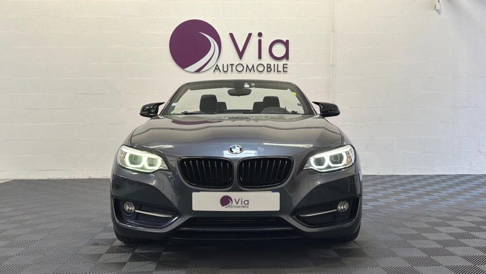 Serie 2 Cabriolet 218 d 218d 150 ch BVA8 SPORT 2016 occasion 91380 Chilly-Mazarin