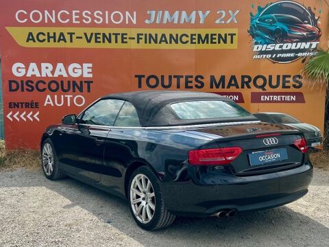A5 CABRIOLET 2.0 TDI 170 S-LINE 2009 occasion 30600 Vestric et candiac