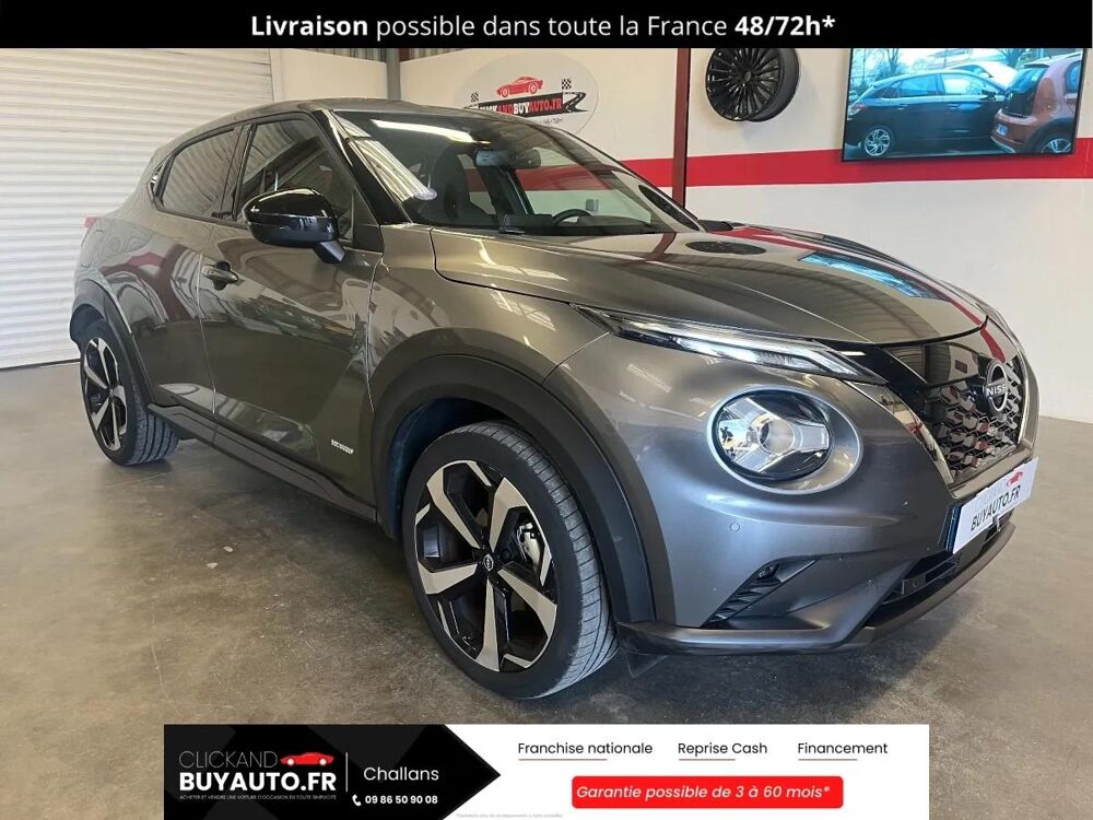 Juke 1.6 i 16V 143 Hybrid 94 cv Bo&icirc;te auto TECKNA 2023 occasion 85300 CHALLANS