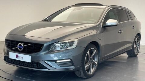 Volvo V60 2.4 D6 288H 220 TWIN-ENGINE PHEV HYBRID R-DESIGN AWD BVA 2015 occasion Roncq 59223
