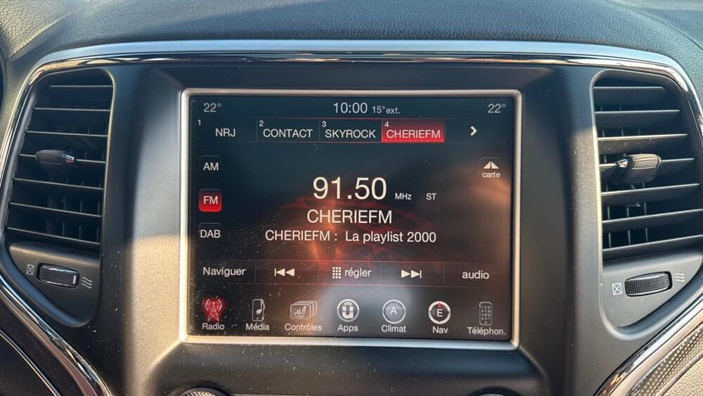 Grand Cherokee SRT 6.4 V8 HEMI 468 ch BVA 4x4 / Toit panoramique / Harman K 2015 occasion 60200 Compi&egrave;gne