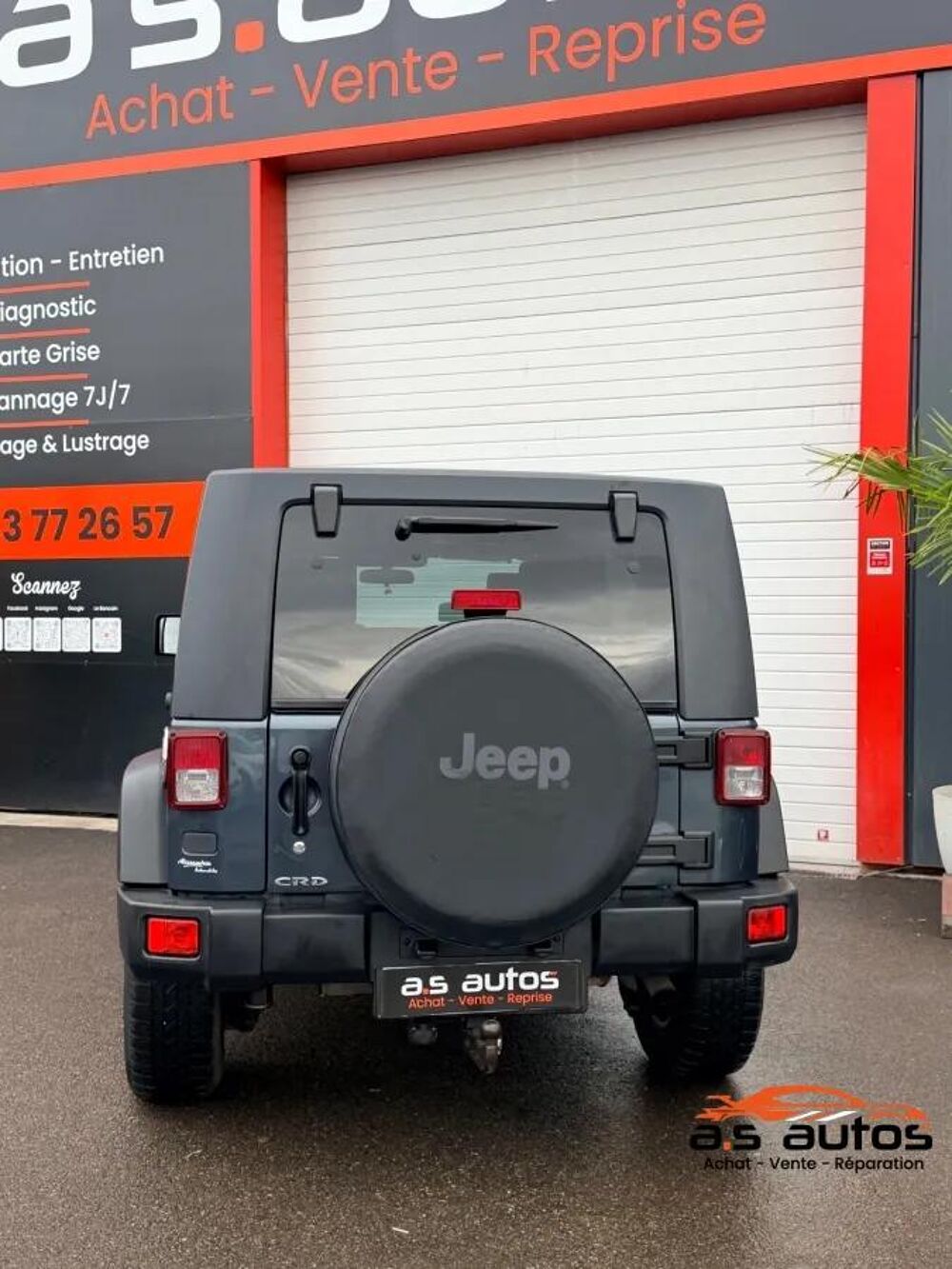Wrangler 2.8 CRD 175 UNLIMITED AWD BVA 2008 occasion 67240 BISCHWILLER