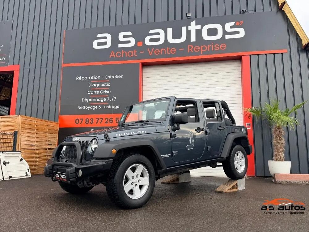 Wrangler 2.8 CRD 175 UNLIMITED AWD BVA 2008 occasion 67240 BISCHWILLER