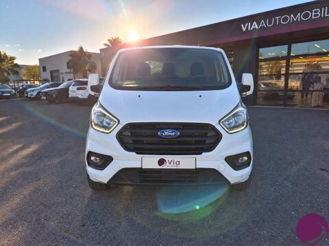 Transit Custom FOURGON 340 2.0 ECOBLUE 130 L2H1 PL-TN LONG TREND BUSINESS 2021 occasion 66000 Perpignan