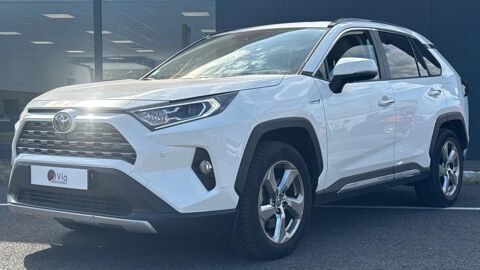 RAV 4 218H Hybrid 2WD Lounge / Suivi complet Toyota 2019 occasion 60200 Compi&egrave;gne