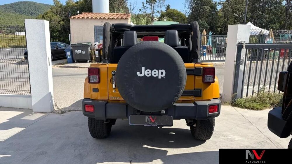 Wrangler 2.8 CRD 200 SAHARA AWD BVA 2014 occasion 83320 Carqueiranne