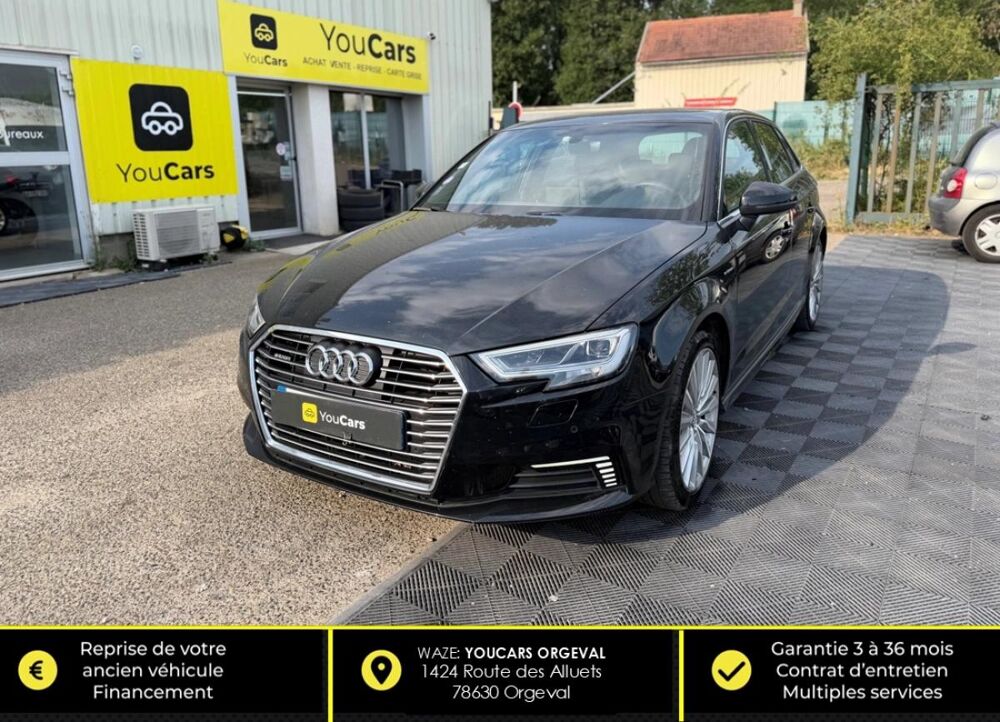 A3 SPORTBACK 1.4 TFSI E-TRON 204H 150 PHEV HYBRID 25.7KWH DESIG 2018 occasion 78630 Orgeval
