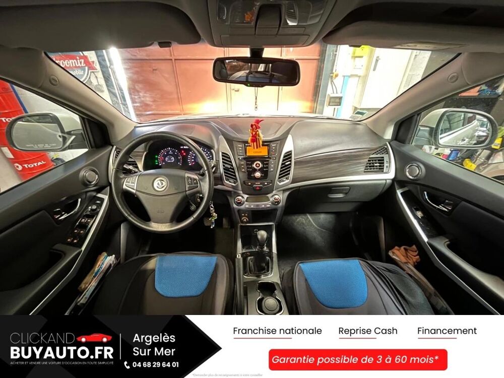 Korando 2.0 EXDI 150 PACK SPORT LIMITED EDITION 2WD 2015 occasion 66700 ARGELES-SUR-MER
