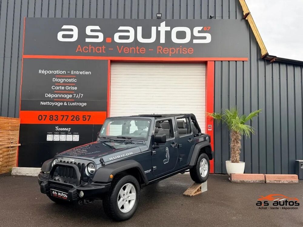 Wrangler 2.8 CRD 175 UNLIMITED AWD BVA 2008 occasion 67240 BISCHWILLER