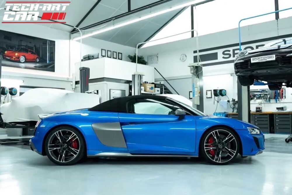R8 SPYDER 5.2 FSI 620 PERFORMANCE QUATTRO S-TRONIC BVA 2019 occasion 57800 FREYMING-MERLEBACH