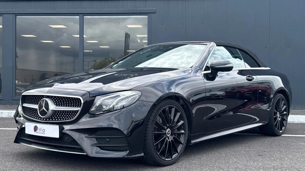 Classe E CABRIOLET 3.0 350 D 260 SPORTLINE 4MATIC 9G-TRONIC BVA 2018 occasion 60200 Compi&egrave;gne