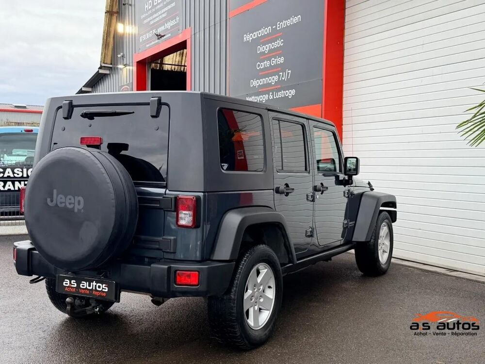 Wrangler 2.8 CRD 175 UNLIMITED AWD BVA 2008 occasion 67240 BISCHWILLER