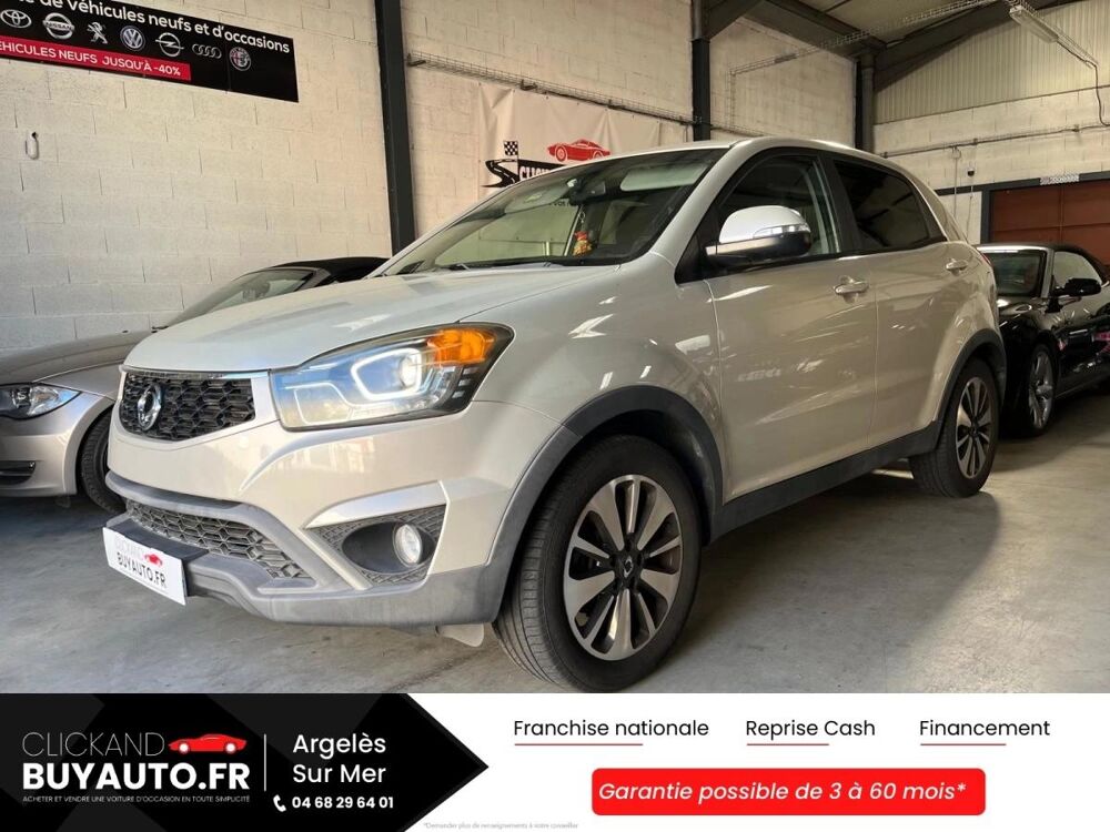 Korando 2.0 EXDI 150 PACK SPORT LIMITED EDITION 2WD 2015 occasion 66700 ARGELES-SUR-MER