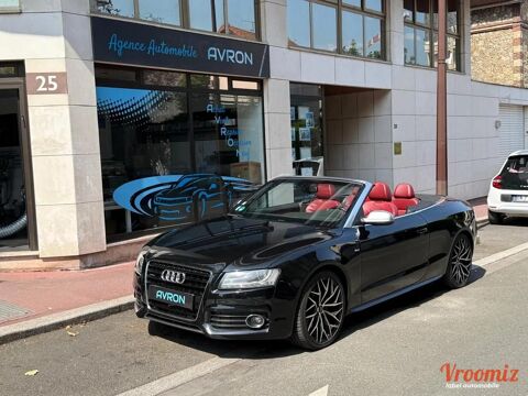 Audi A5 CABRIOLET 3.0 TDI 240 S-LINE QUATTRO S-TRONIC BVA 2009 occasion Enghien-les-Bains 95880