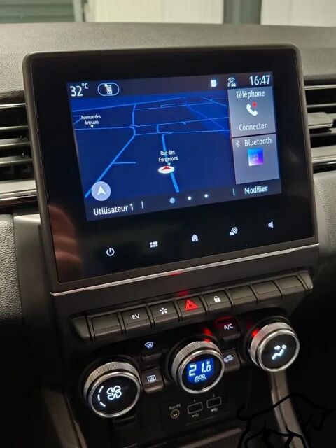 Captur 1.6 E-TECH 145H 90 HYBRID FULL-HYBRID 1.2KWH RIVE-GAUCHE BVA 2022 occasion 13150 TARASCON