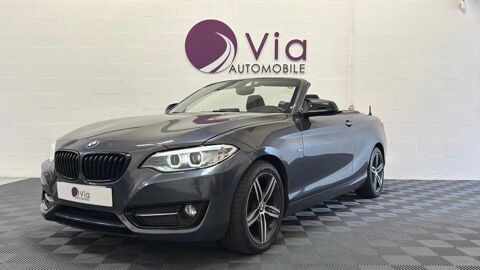 BMW Serie 2 Cabriolet 218 d 218d 150 ch BVA8 SPORT 2016 occasion Chilly-Mazarin 91380