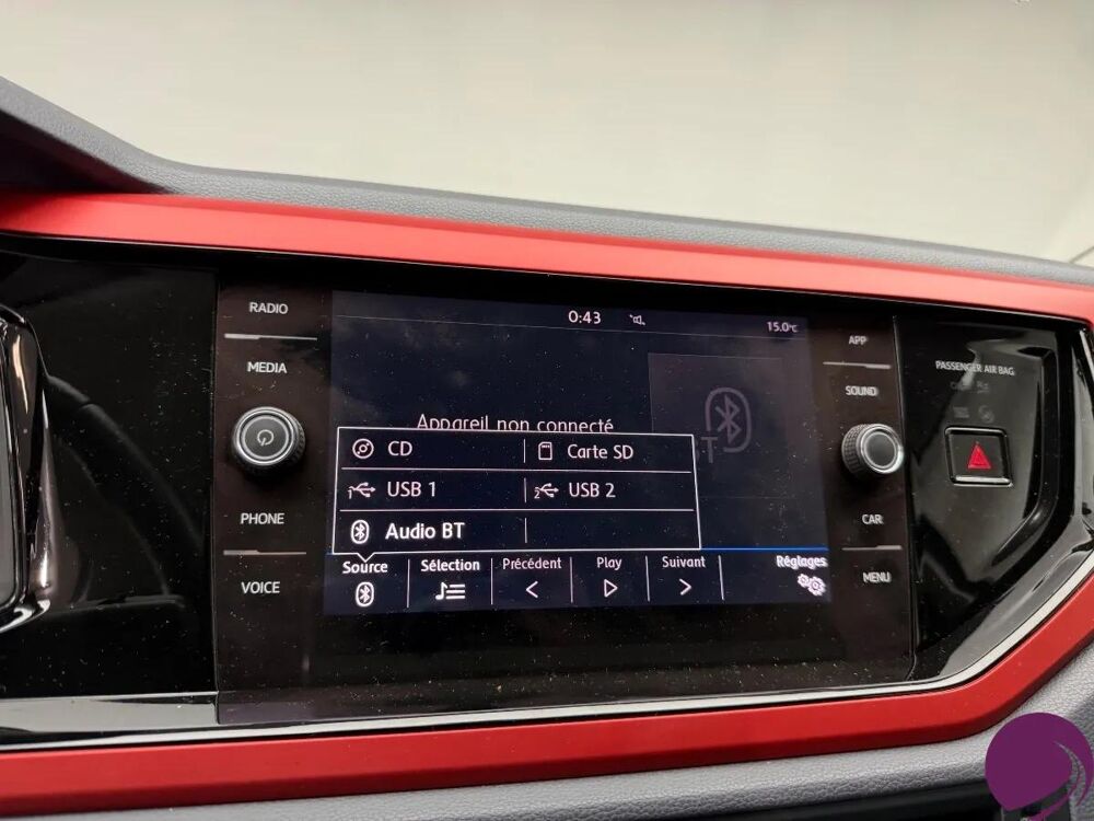 Polo 1.0 TSI 95 CONFORTLINE - BEATS - Suivi VW - Radar AV/Ar - GP 2017 occasion 59169 F&eacute;rin