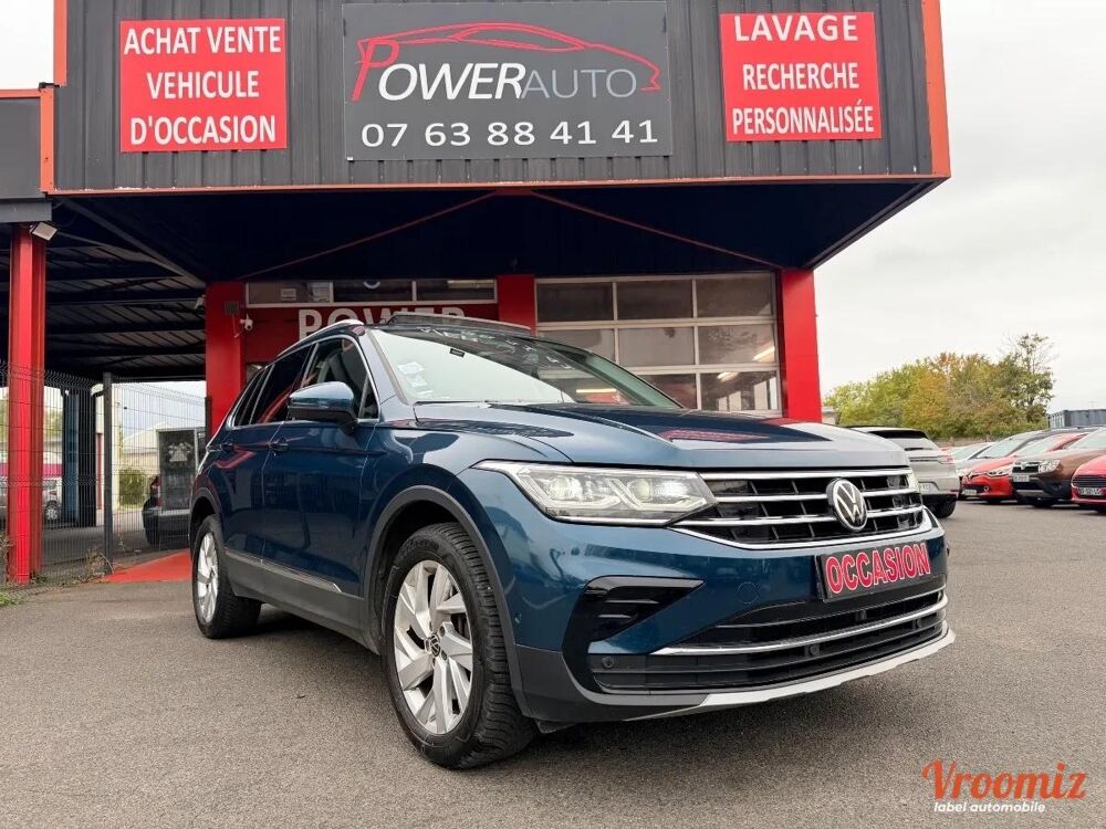 Tiguan 1.4 TSI E-HYBRID 245H 150 PHEV HYBRID ELEGANCE DSG BVA 2021 occasion 41000 Blois